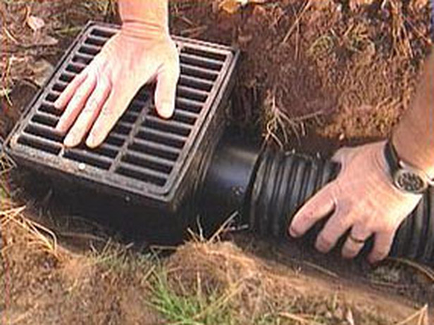 A Surface Drain can remove standing water!